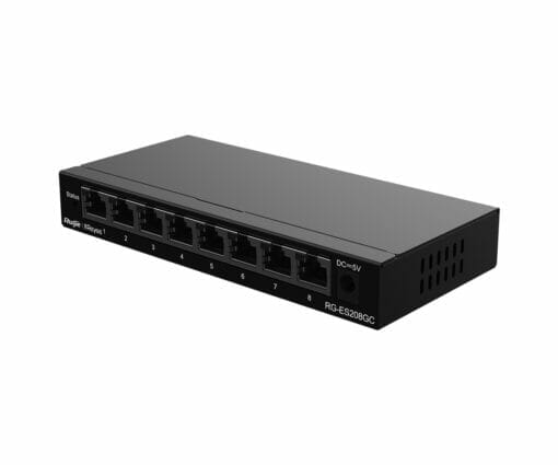 Ruijie Reyee RG ES208GC 8 Port Managed Switch 8x Gigabit RJ45 1