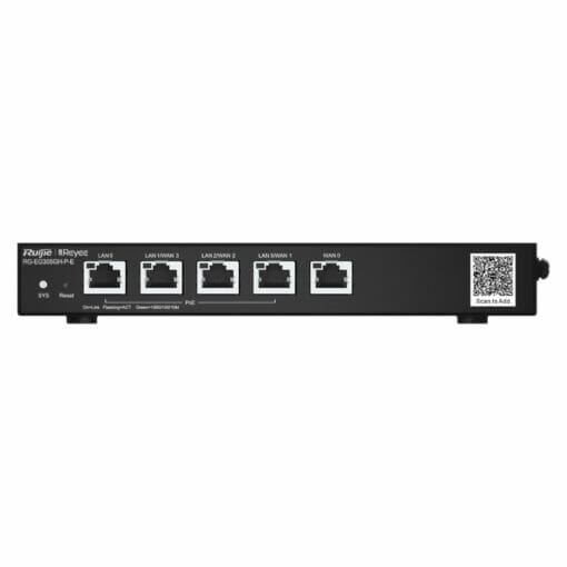 Ruijie Reyee RG-EG305GH-P-E 5-port Gigabit Desktop Router front