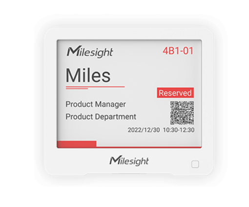 Milesight Ds3604 Lorawan E Ink Display